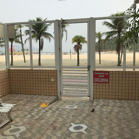 Apartamento Vista Mar Pe Na Areia Daire Santos  Dış mekan fotoğraf