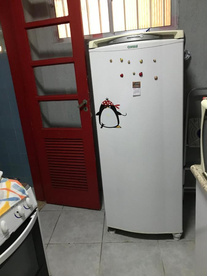 Apartamento Vista Mar Pe Na Areia Daire Santos  Dış mekan fotoğraf