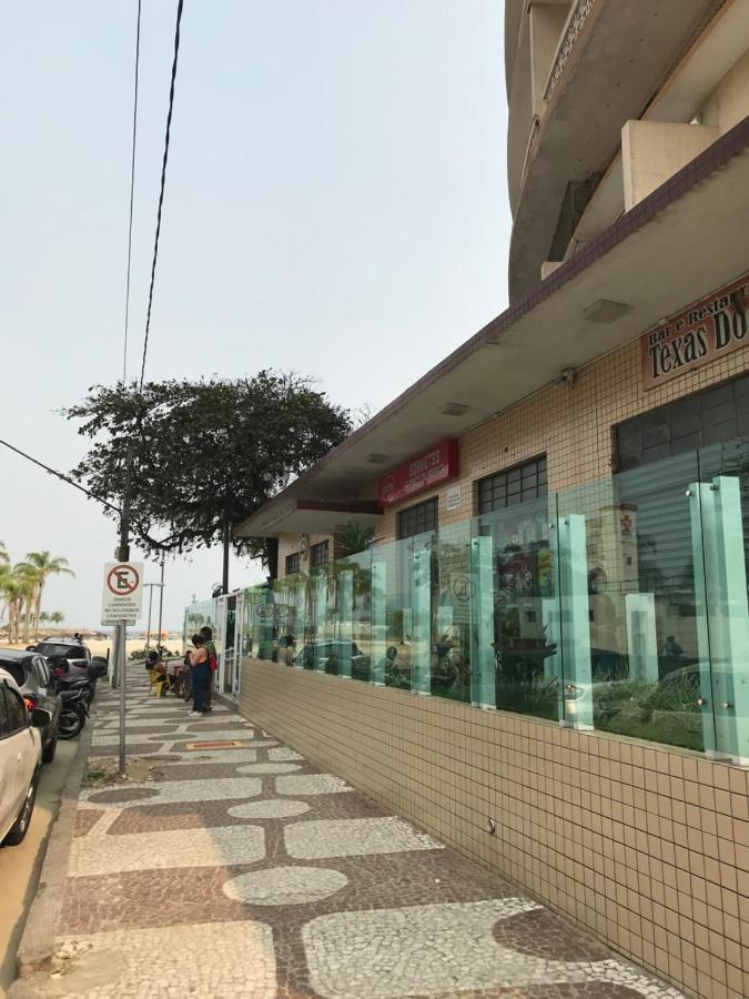 Apartamento Vista Mar Pe Na Areia Daire Santos  Dış mekan fotoğraf