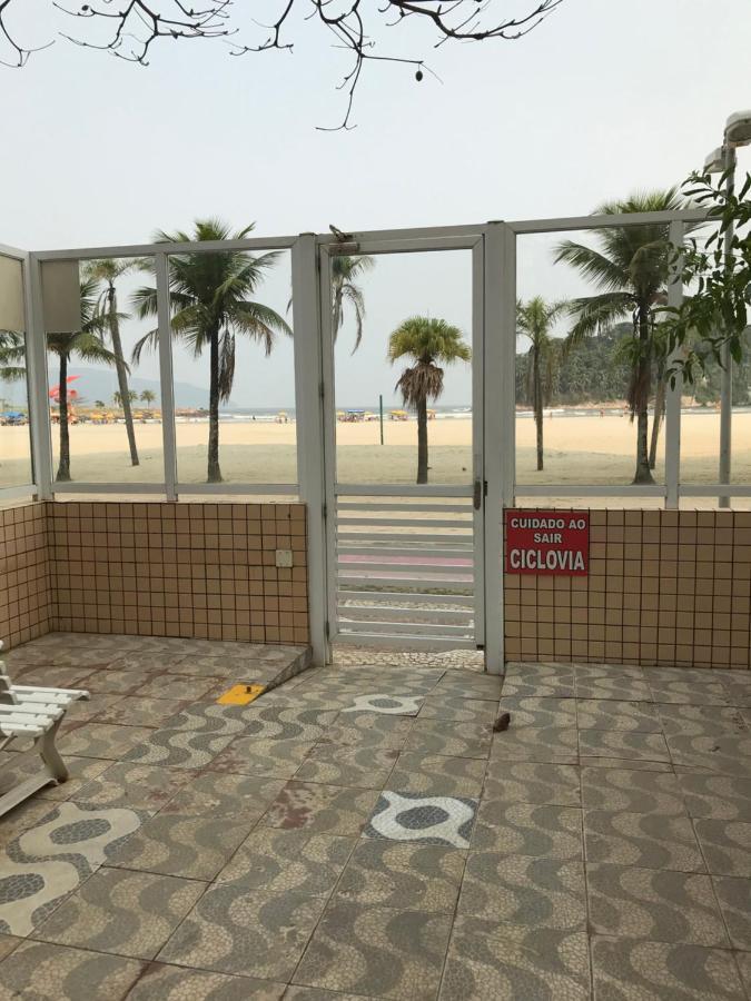 Apartamento Vista Mar Pe Na Areia Daire Santos  Dış mekan fotoğraf