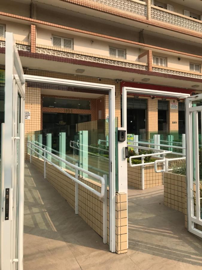 Apartamento Vista Mar Pe Na Areia Daire Santos  Dış mekan fotoğraf