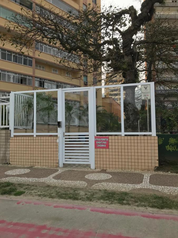 Apartamento Vista Mar Pe Na Areia Daire Santos  Dış mekan fotoğraf