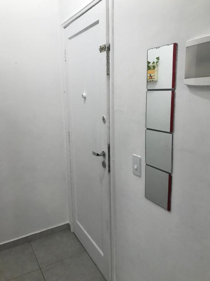 Apartamento Vista Mar Pe Na Areia Daire Santos  Dış mekan fotoğraf