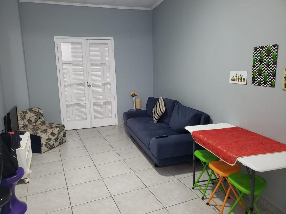 Apartamento Vista Mar Pe Na Areia Daire Santos  Dış mekan fotoğraf