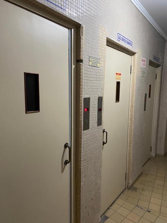 Apartamento Vista Mar Pe Na Areia Daire Santos  Dış mekan fotoğraf