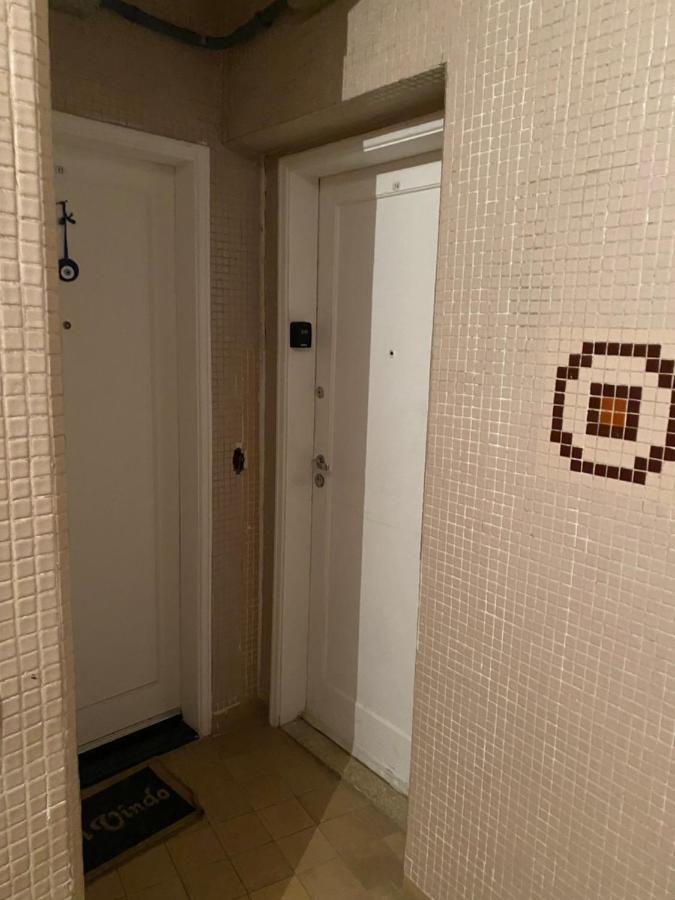 Apartamento Vista Mar Pe Na Areia Daire Santos  Dış mekan fotoğraf