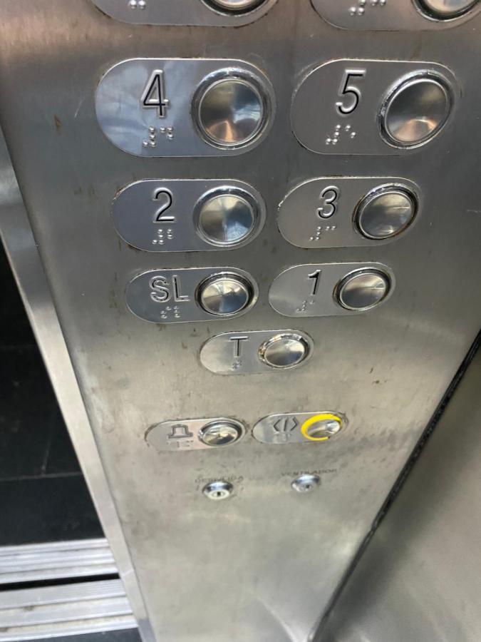 Apartamento Vista Mar Pe Na Areia Daire Santos  Dış mekan fotoğraf